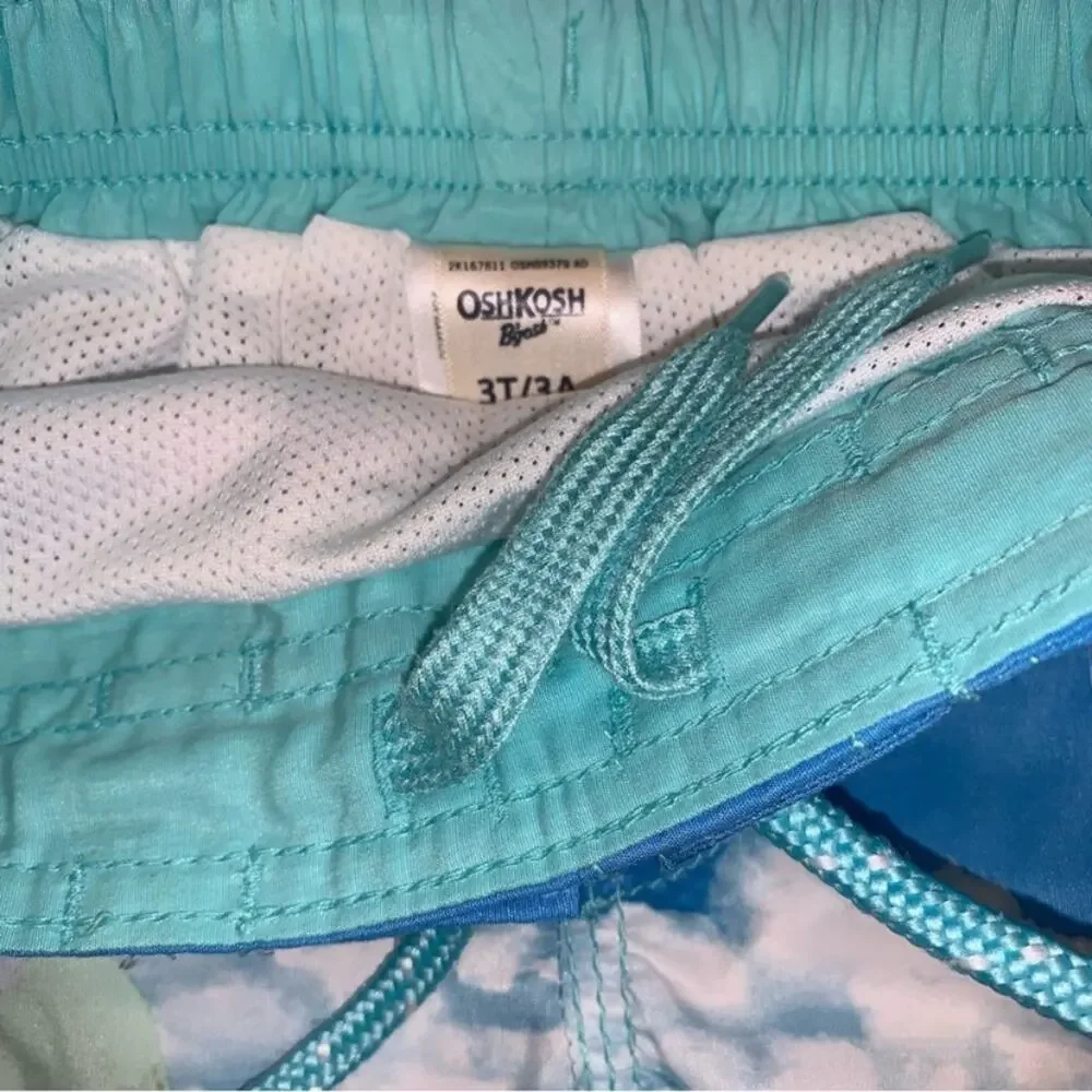 Osh Kosh b’Gosh Beach Scene Toddler Swim Trunks